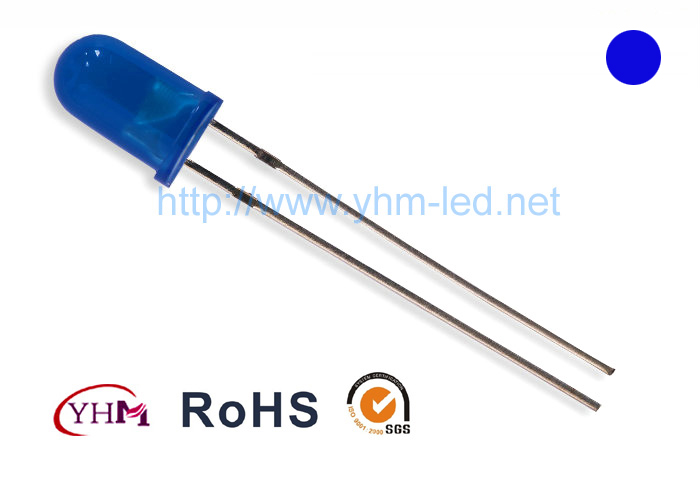 5mm藍發(fā)藍光LED